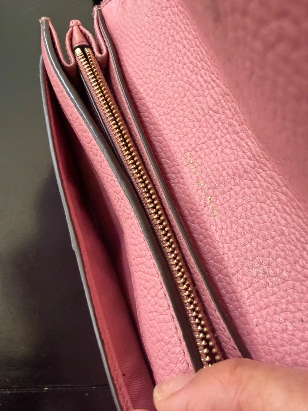 Tory Burch Wallet-style purse, pale pink